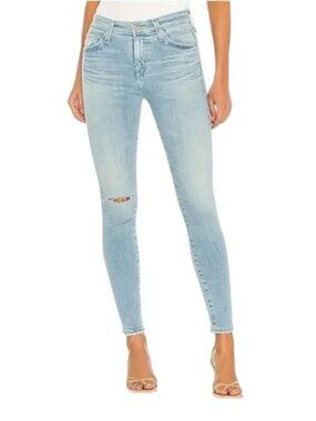 NWT Adriano Goldschmied AG Jeans Farrah Skinny Ankle light sz 25